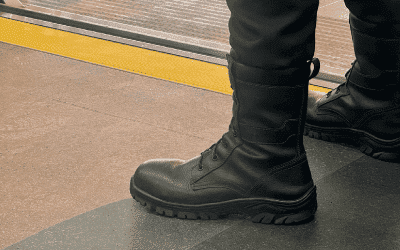 Protective, weather-resistant footwear